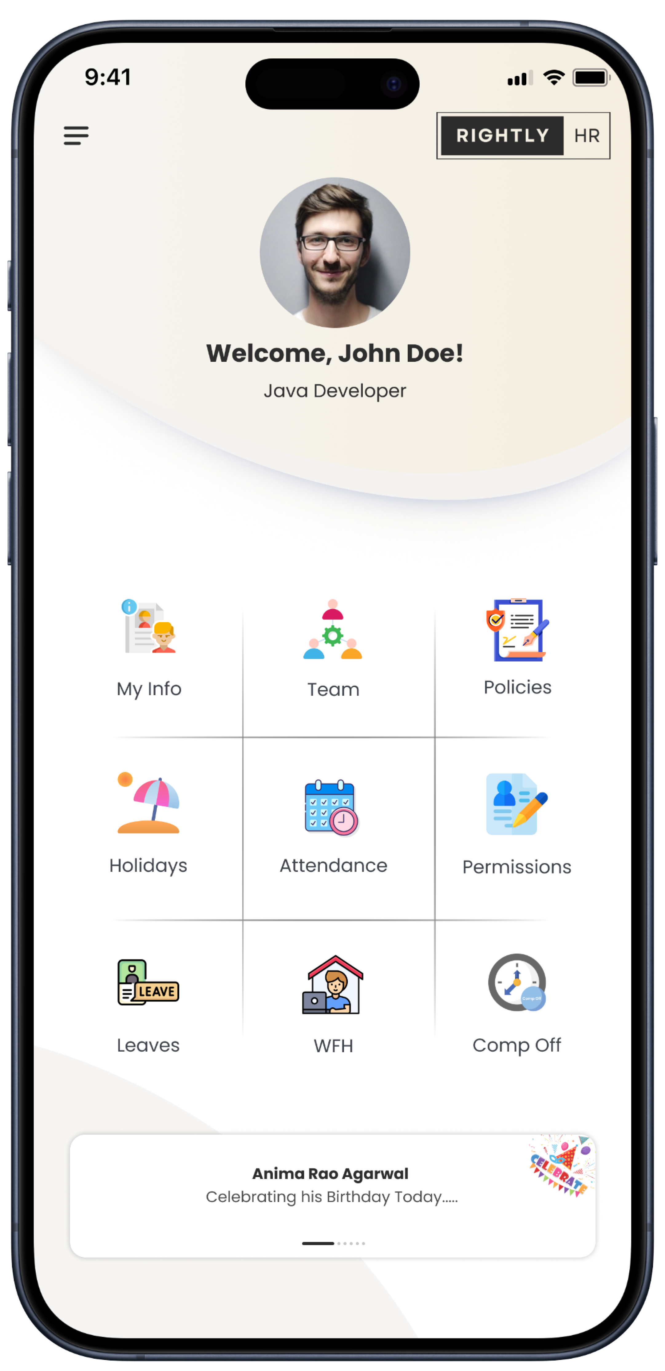 iPhone mockup